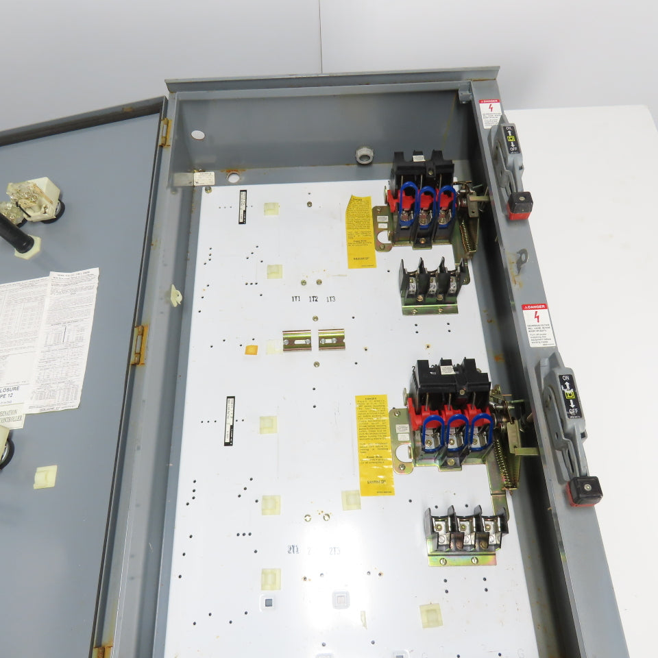 Square D DCA20 35" x 20-1/2" x 8" Disconnect Switch Electrical Enclosure Type 12