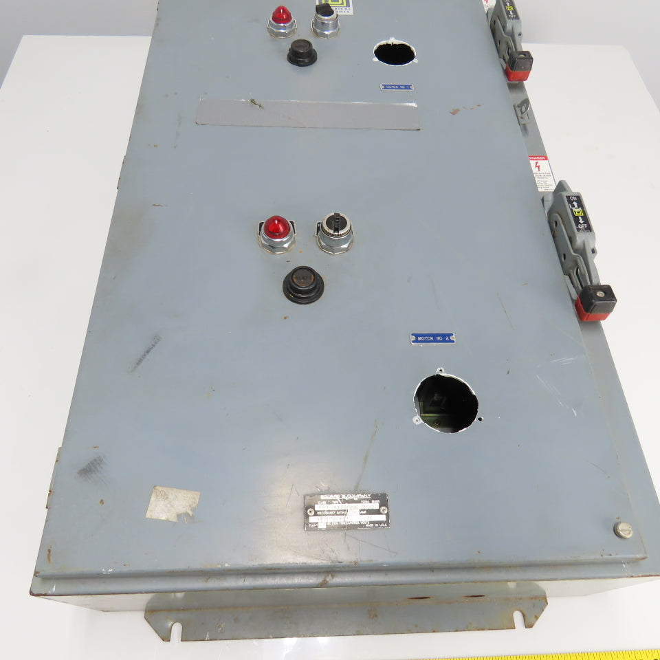 Square D DCA20 35" x 20-1/2" x 8" Disconnect Switch Electrical Enclosure Type 12