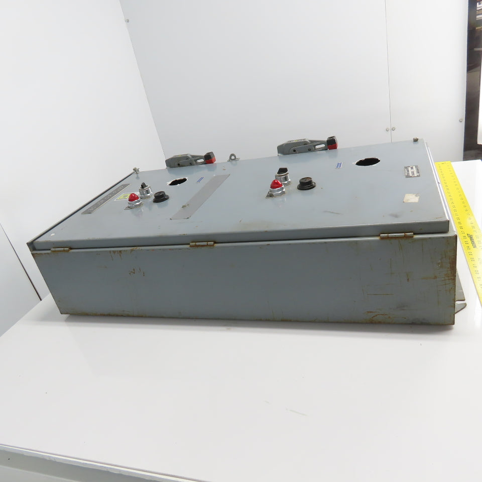 Square D DCA20 35" x 20-1/2" x 8" Disconnect Switch Electrical Enclosure Type 12