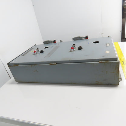 Square D DCA20 35" x 20-1/2" x 8" Disconnect Switch Electrical Enclosure Type 12