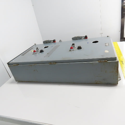 Square D DCA20 35" x 20-1/2" x 8" Disconnect Switch Electrical Enclosure Type 12