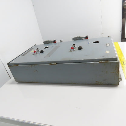 Square D DCA20 35" x 20-1/2" x 8" Disconnect Switch Electrical Enclosure Type 12