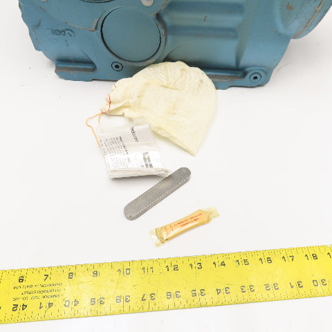 Sew Eurodrive KA87AD3 127:1 Right Angle Thru Shaft Gear Reducer 23,900 in/lbs.