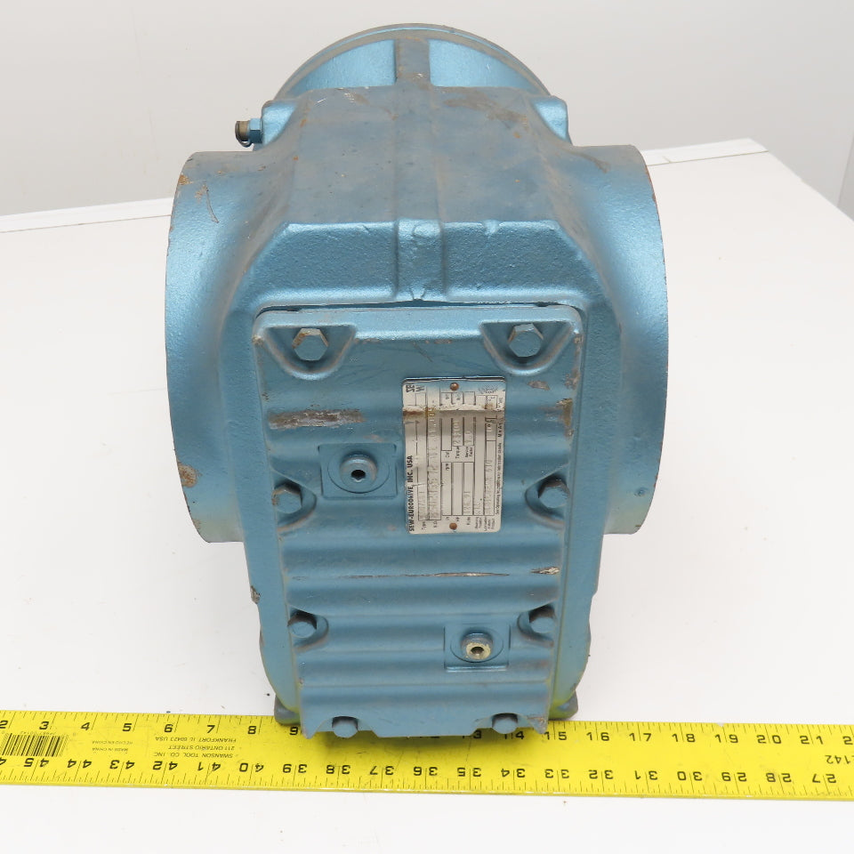 Sew Eurodrive KA87AD3 127:1 Right Angle Thru Shaft Gear Reducer 23,900 in/lbs.
