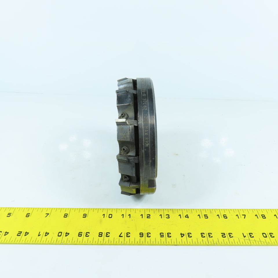 Kennametal KSSR-6-SP4-15-6 Indexable Insert Shell Mill 1400 Max RPM