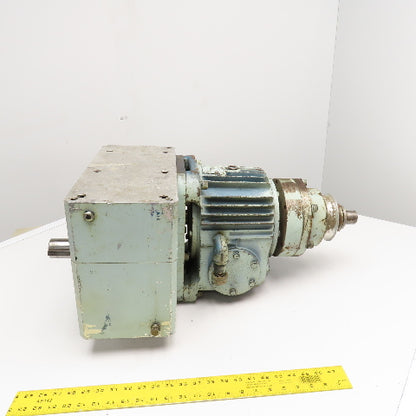 Camco 512P2H40-330 1.5 Stop Rotary Indexer W/ 50:1 Right Angle Gear Reducer