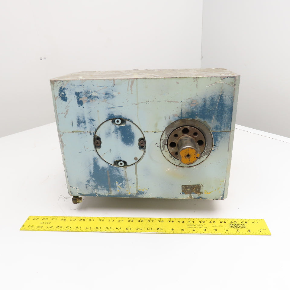 Camco 512P2H40-330 1.5 Stop Rotary Indexer W/ 50:1 Right Angle Gear Reducer