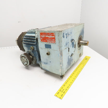 Camco 512P2H40-330 1.5 Stop Rotary Indexer W/ 50:1 Right Angle Gear Reducer
