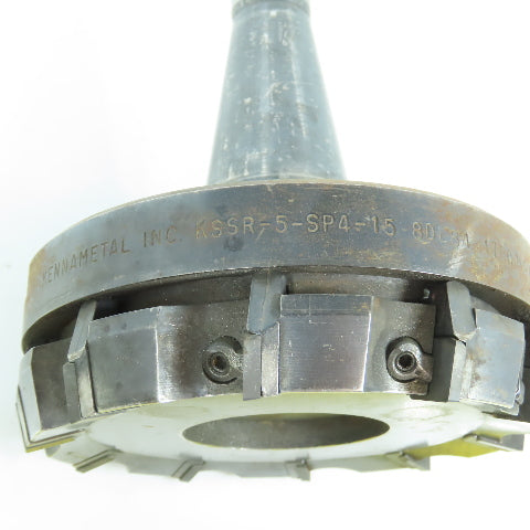 Kennametal KSSR-6-SP4-15 8DL84 Indexable Insert Shell Mill 1700 Max RPM