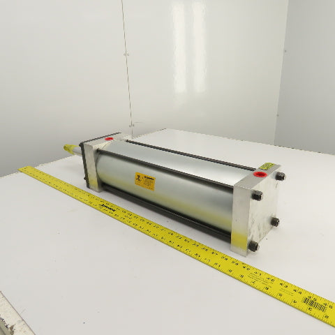 Yates U8BX8-1 Double Acting Pneumatic Cylinder 6" Bore 18" Stroke 1-3/8" Rod NEW
