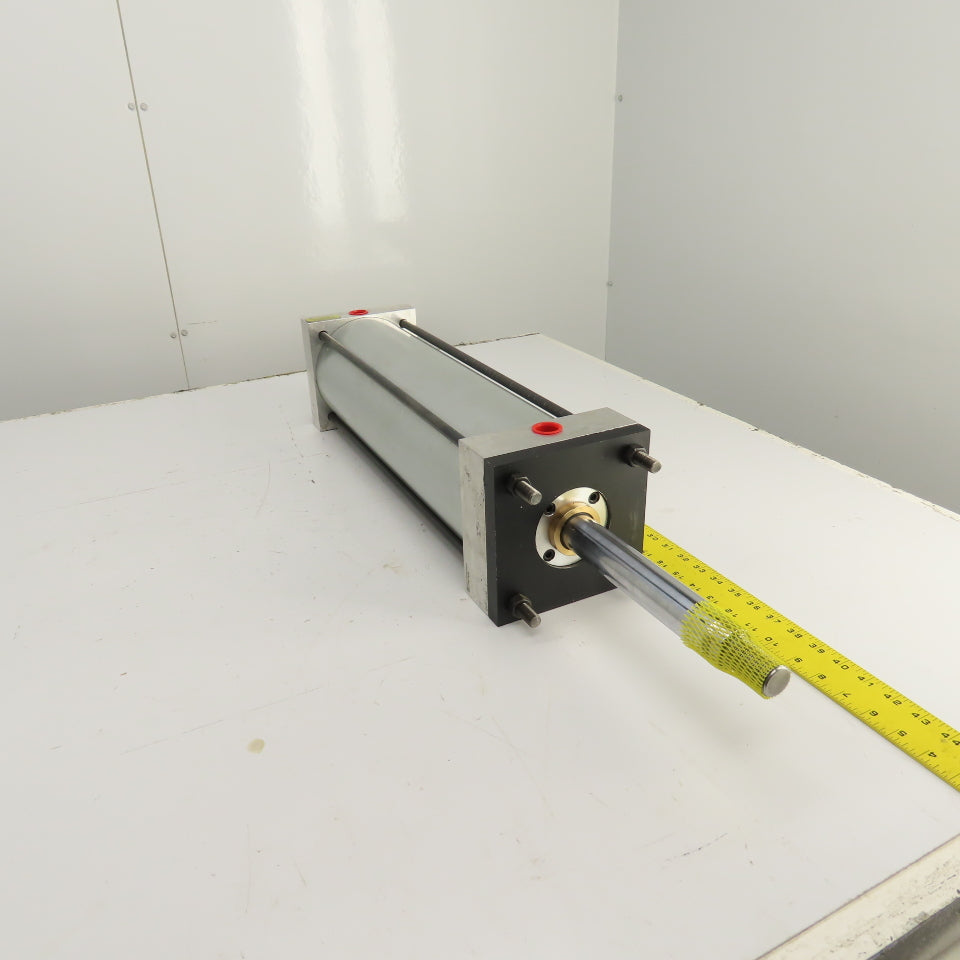 Yates U8BX8-1 Double Acting Pneumatic Cylinder 6" Bore 18" Stroke 1-3/8" Rod NEW