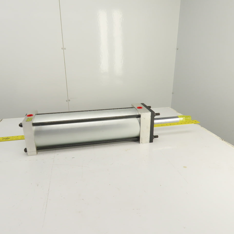 Yates U8BX8-1 Double Acting Pneumatic Cylinder 6" Bore 18" Stroke 1-3/8" Rod NEW