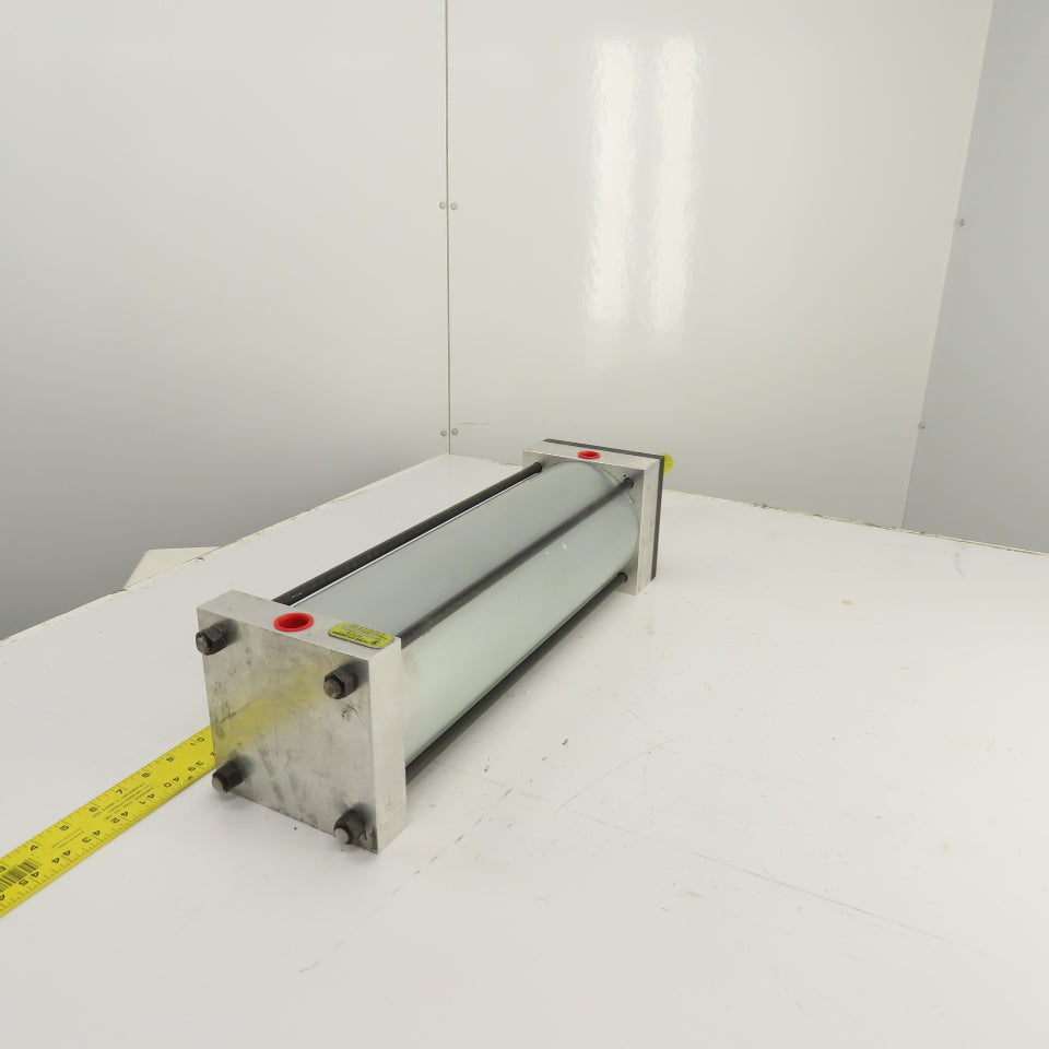Yates U8BX8-1 Double Acting Pneumatic Cylinder 6" Bore 18" Stroke 1-3/8" Rod NEW