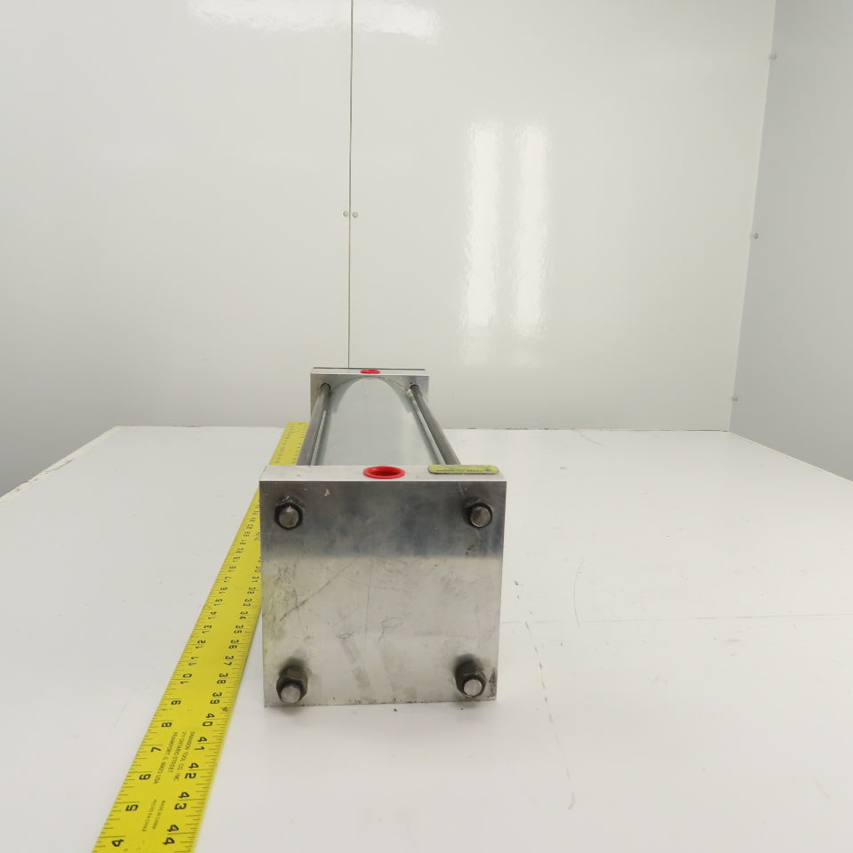 Yates U8BX8-1 Double Acting Pneumatic Cylinder 6" Bore 18" Stroke 1-3/8" Rod NEW