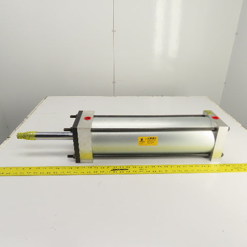 Yates U8BX8-1 Double Acting Pneumatic Cylinder 6" Bore 18" Stroke 1-3/8" Rod NEW