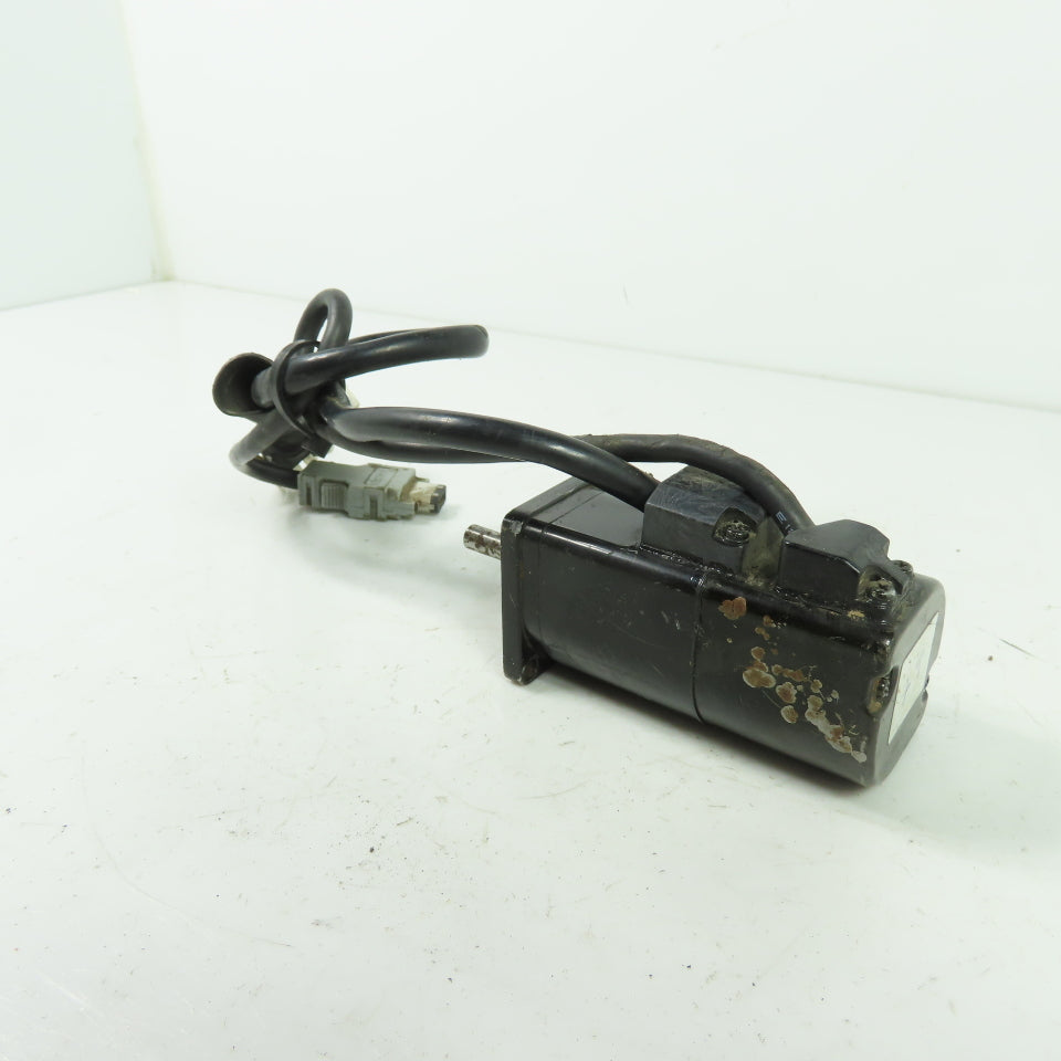 Yaskawa SGMAH-A5AAAYU21 0.159Nm 200V Servo Motor 50W 0.6A 3000RPM