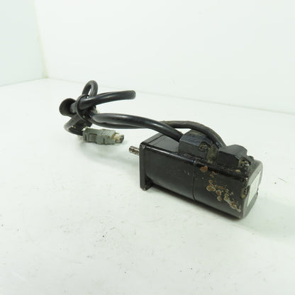 Yaskawa SGMAH-A5AAAYU21 0.159Nm 200V Servo Motor 50W 0.6A 3000RPM