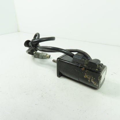 Yaskawa SGMAH-A5AAAYU21 0.159Nm 200V Servo Motor 50W 0.6A 3000RPM