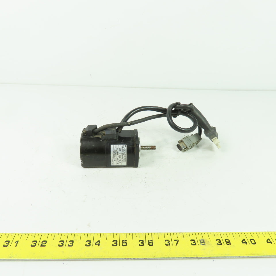 Yaskawa SGMAH-A5AAAYU21 0.159Nm 200V Servo Motor 50W 0.6A 3000RPM
