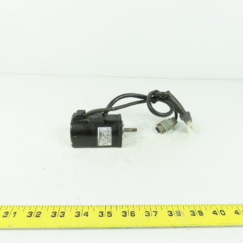 Yaskawa SGMAH-A5AAAYU21 0.159Nm 200V Servo Motor 50W 0.6A 3000RPM