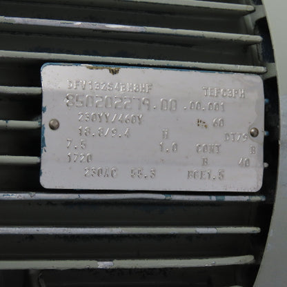 SEW Eurodrive FA77DV132S4BM8HF 7.5HP Inline Gear Motor 57.5RPM Out 230/460V 3PH