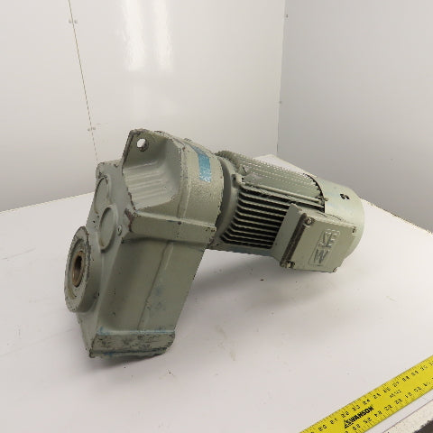 SEW Eurodrive FA77DV132S4BM8HF 7.5HP Inline Gear Motor 57.5RPM Out 230/460V 3PH