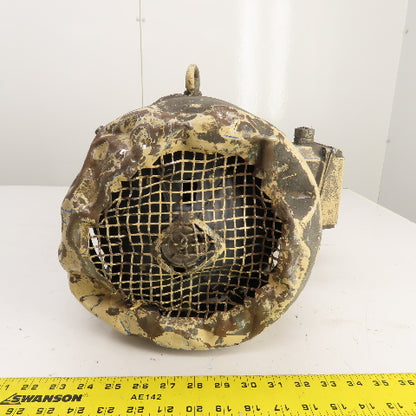 Elektrim Esg 10HP AC Electric Motor 1745RPM 230/460V 3PH 215T Fr (Bad Fan&Cover)