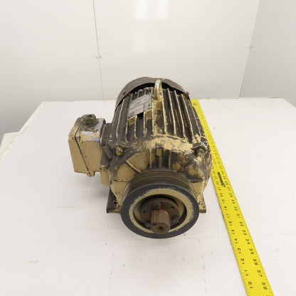 Elektrim Esg 10HP AC Electric Motor 1745RPM 230/460V 3PH 215T Fr (Bad Fan&Cover)