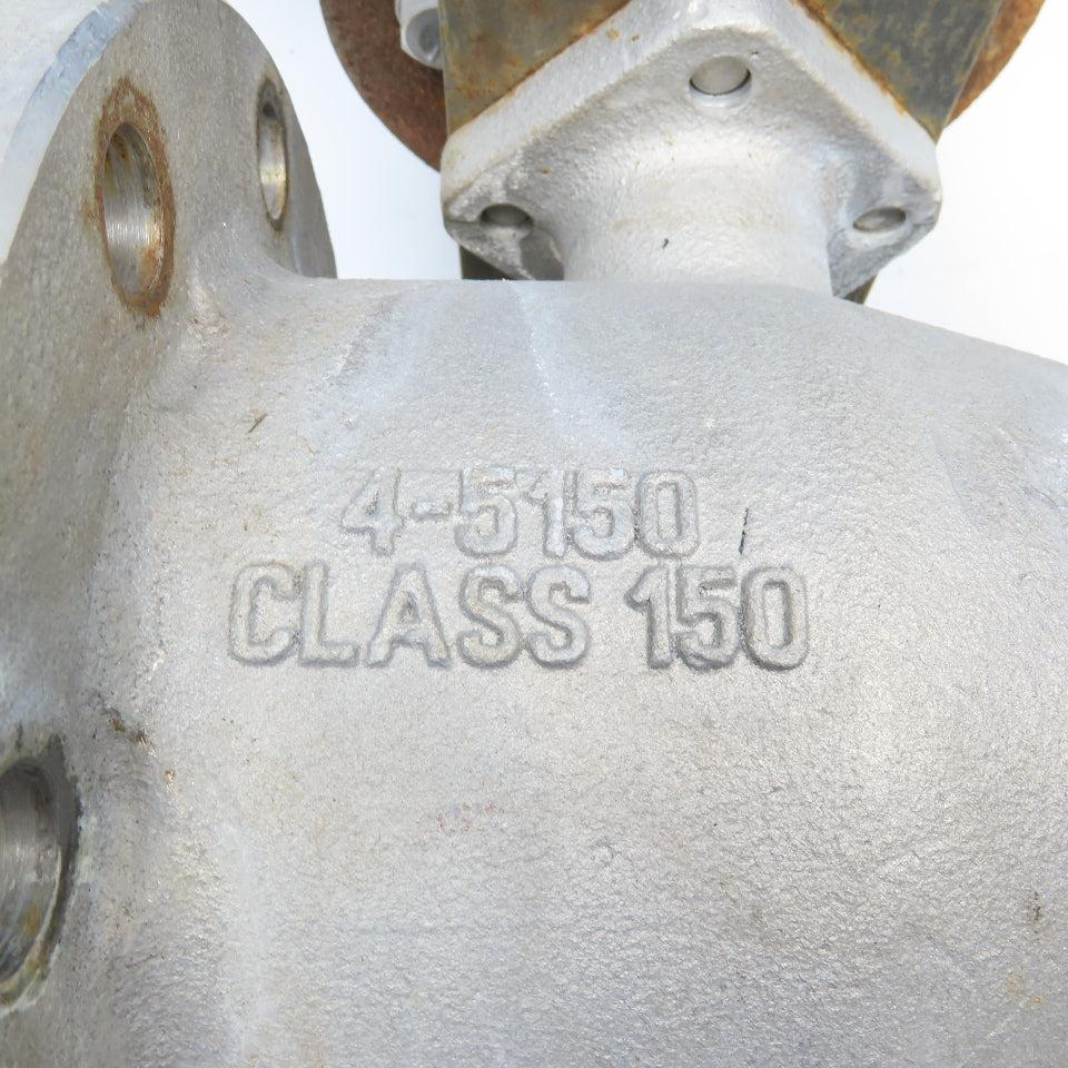 Jamesbury ST-200 B 4" Stainless Steel Ball Valve #150 & Positioner PVM P-2000