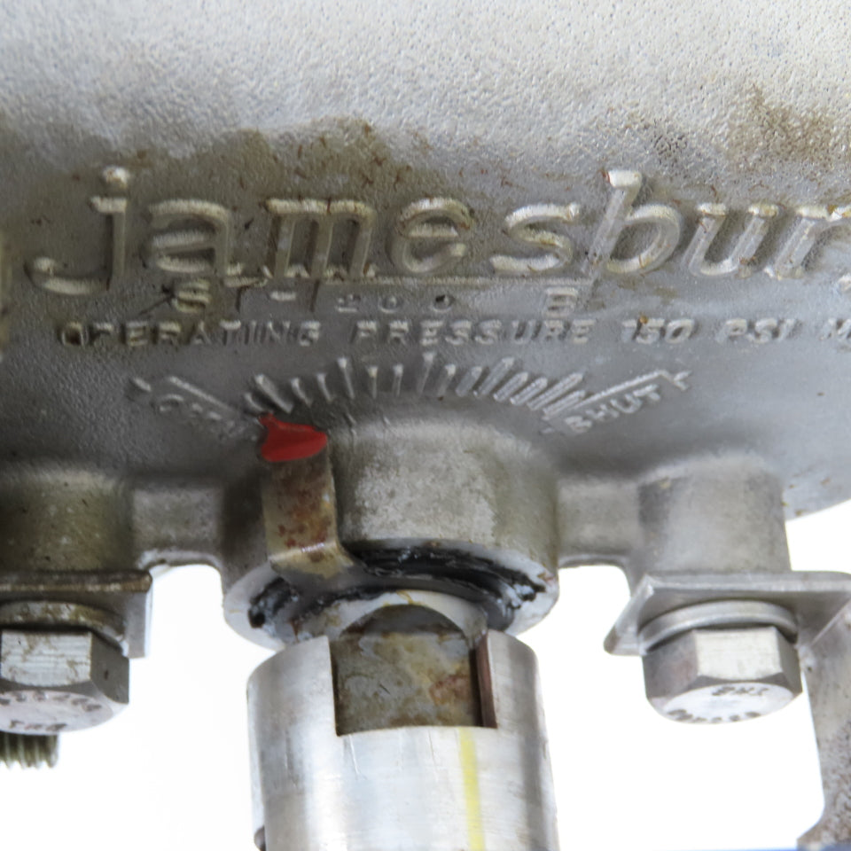 Jamesbury ST-200 B 4" Stainless Steel Ball Valve #150 & Positioner PVM P-2000