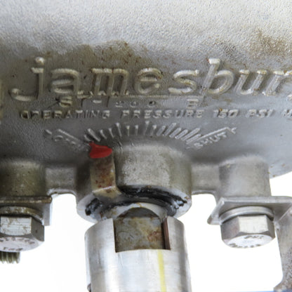 Jamesbury ST-200 B 4" Stainless Steel Ball Valve #150 & Positioner PVM P-2000