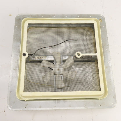 12V DC RV Camper Bathroom Vent Fan / Sky Light 13-1/2" x 13-1/2"