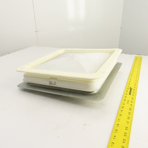 12V DC RV Camper Bathroom Vent Fan / Sky Light 13-1/2" x 13-1/2"