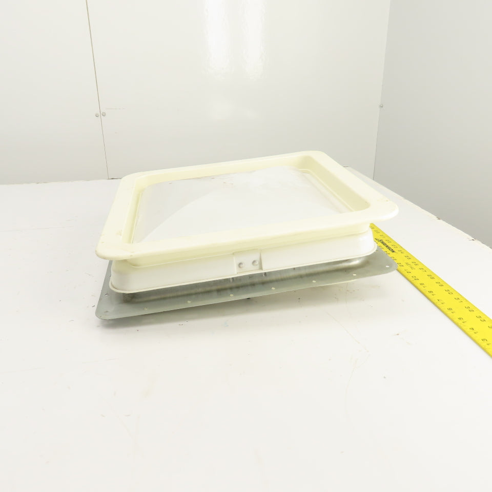 12V DC RV Camper Bathroom Vent Fan / Sky Light 13-1/2" x 13-1/2"