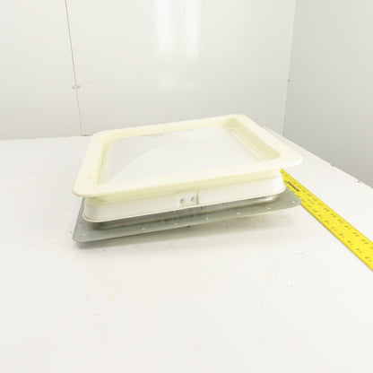 12V DC RV Camper Bathroom Vent Fan / Sky Light 13-1/2" x 13-1/2"