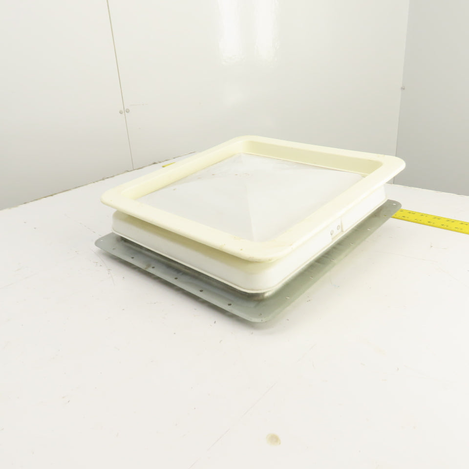 12V DC RV Camper Bathroom Vent Fan / Sky Light 13-1/2" x 13-1/2"