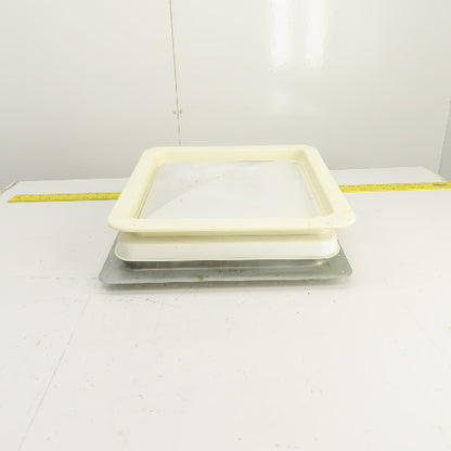 12V DC RV Camper Bathroom Vent Fan / Sky Light 13-1/2" x 13-1/2"