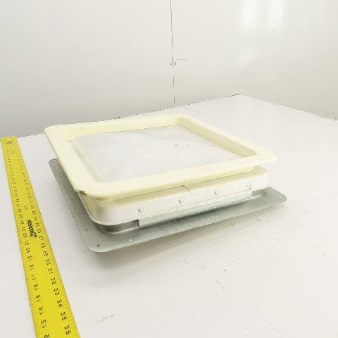 12V DC RV Camper Bathroom Vent Fan / Sky Light 13-1/2" x 13-1/2"
