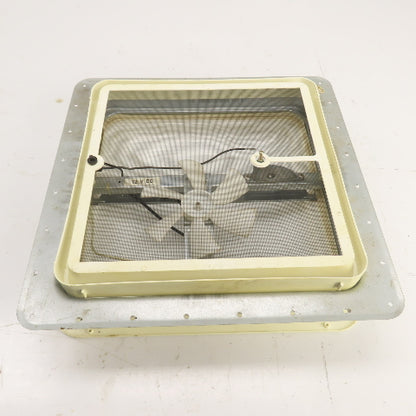 12V DC RV Camper Bathroom Vent Fan / Sky Light 13-1/2" x 13-1/2"