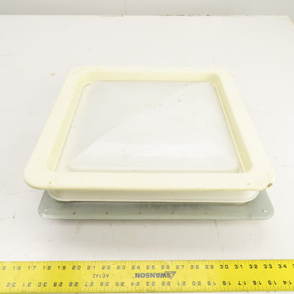12V DC RV Camper Bathroom Vent Fan / Sky Light 13-1/2" x 13-1/2"