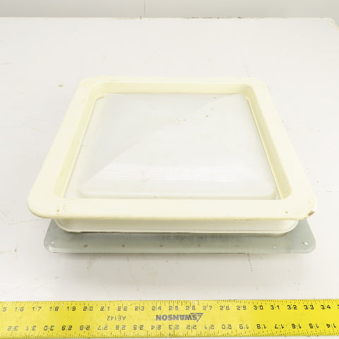 12V DC RV Camper Bathroom Vent Fan / Sky Light 13-1/2" x 13-1/2"