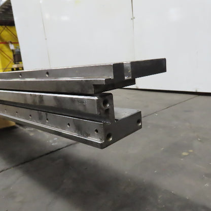 Strippit LVD PPEB 120 Ton Press Brake Lower Die Holder Table Bed Regeling V-AS