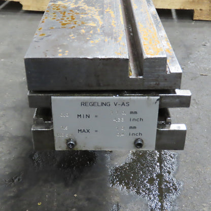 Strippit LVD PPEB 120 Ton Press Brake Lower Die Holder Table Bed Regeling V-AS