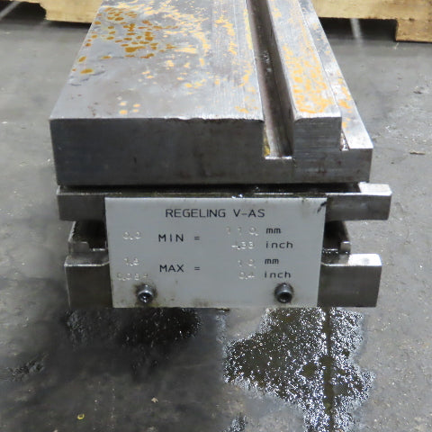 Strippit LVD PPEB 120 Ton Press Brake Lower Die Holder Table Bed Regeling V-AS