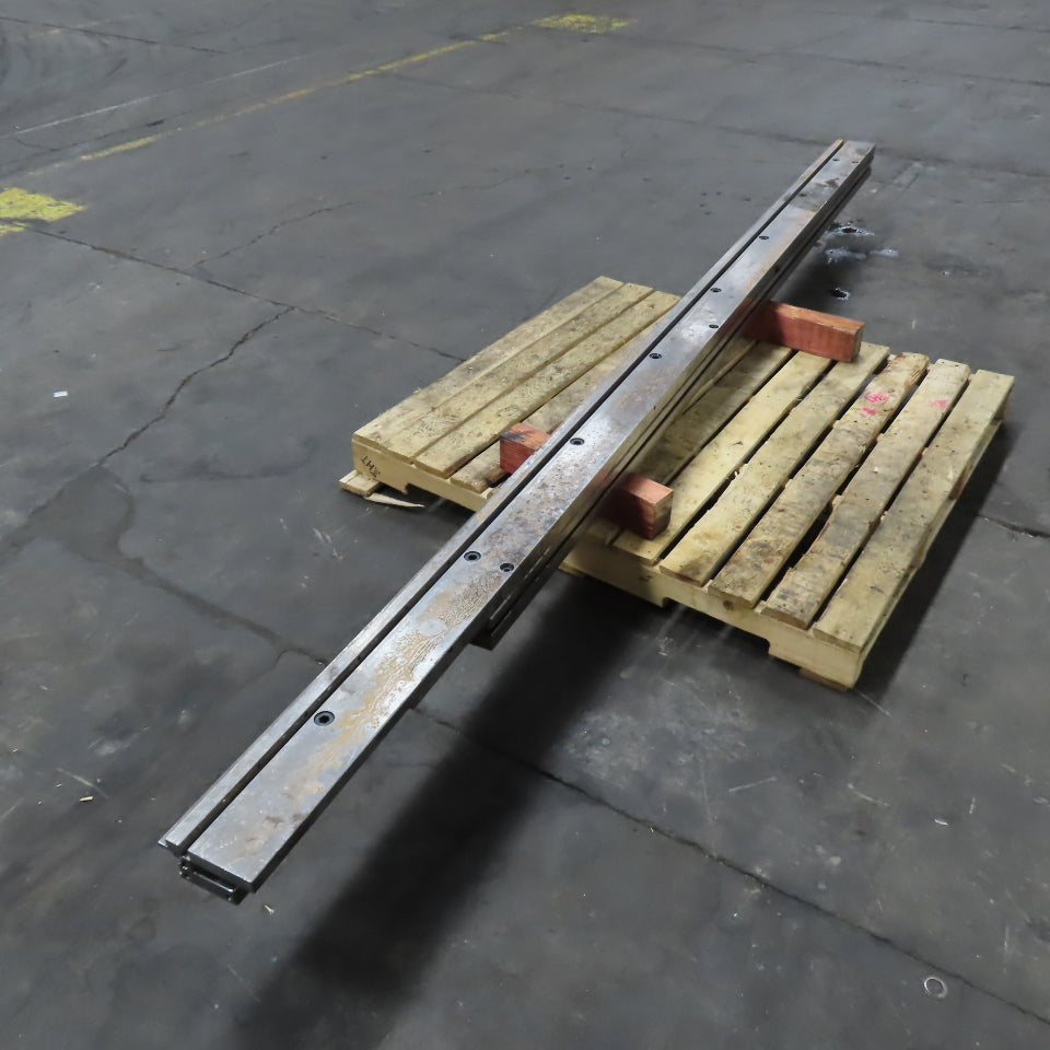 Strippit LVD PPEB 120 Ton Press Brake Lower Die Holder Table Bed Regeling V-AS