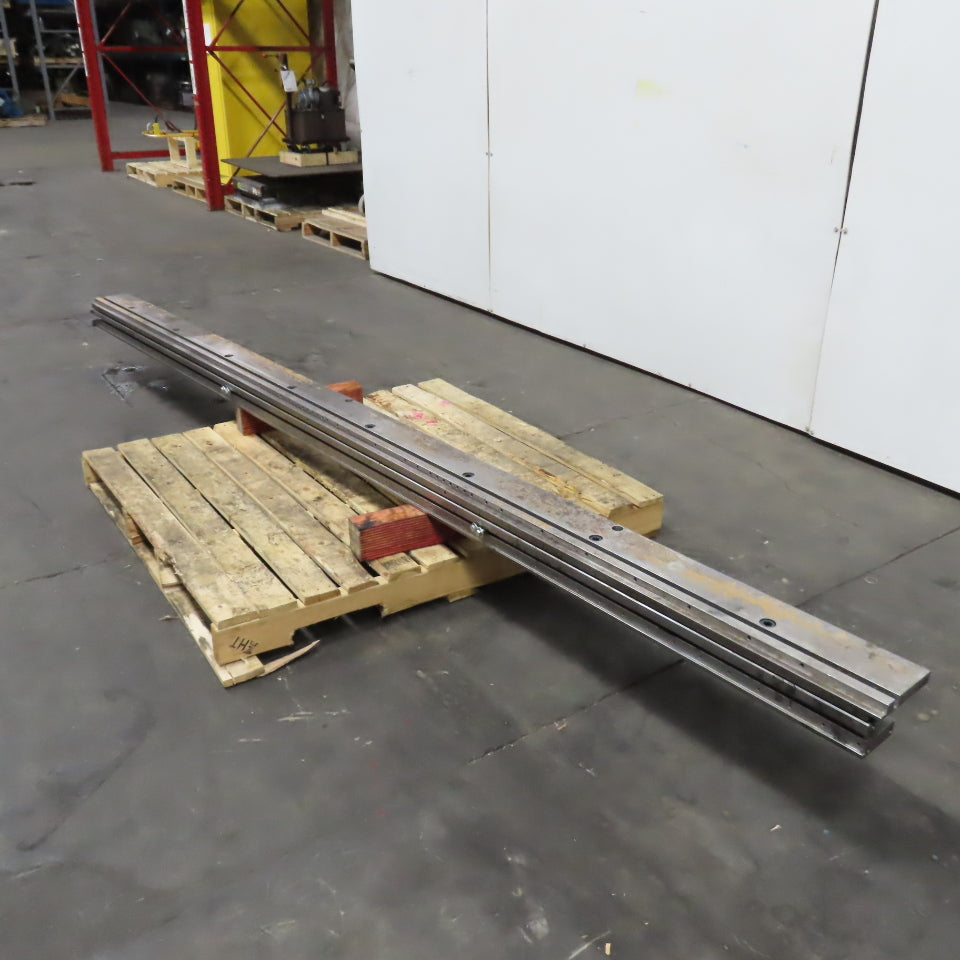 Strippit LVD PPEB 120 Ton Press Brake Lower Die Holder Table Bed Regeling V-AS