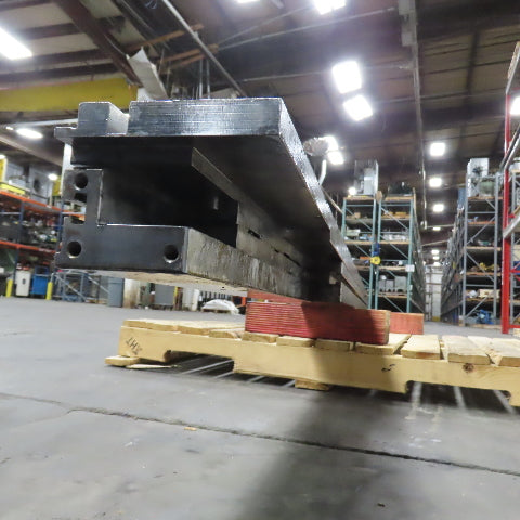 Strippit LVD PPEB 120 Ton Press Brake Lower Die Holder Table Bed Regeling V-AS
