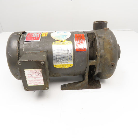 Gusher E-285-J-A 1-1/2Hp 3450RPM 3Ph Close Coupled Centrifugal Pump 208-230/460V