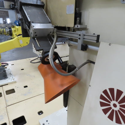 2017 Dan Technology Dual Station Robotic Polishing Cell Fanuc M-710iC/50