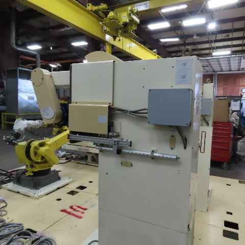 2017 Dan Technology Dual Station Robotic Polishing Cell Fanuc M-710iC/50